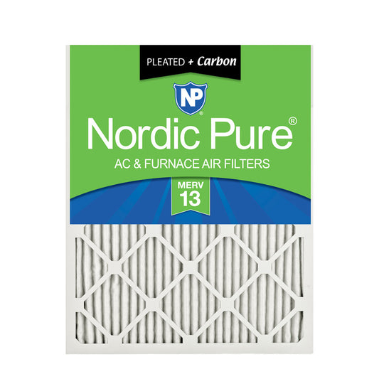 Pleated MERV 13 + Carbon