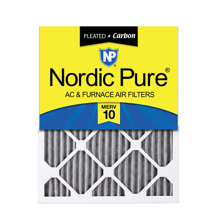 Pleated MERV 10 + Carbon