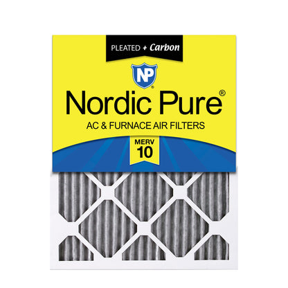 Pleated MERV 10 + Carbon